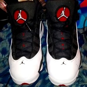 Jordan 6 Ring  (blk w/ a lil red)